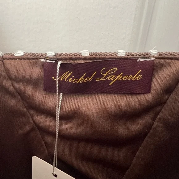 Michel Laperle silver dress size 6 - Picture 7 of 9